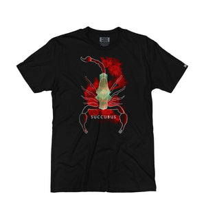 TOTEM 'Succubus' short sleeve t-shirt in black