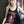 TOTEM 'Succubus' women's tank top in black on model