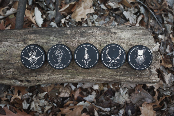 TOTEM 'Tarot' limited edition hockey pucks set of 5