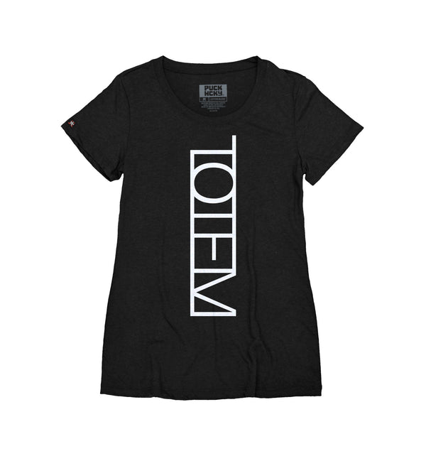 TOTEM 'Logo' women's short sleeve t-shirt in black
