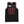 VOLBEAT 'THE CIRCLE' sleeveless basketball jersey in black, red, and white back view