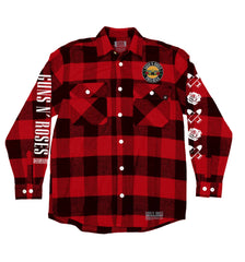 TYPE O NEGATIVE 'BLOODY KISSES' HOCKEY FLANNEL – PUCK HCKY