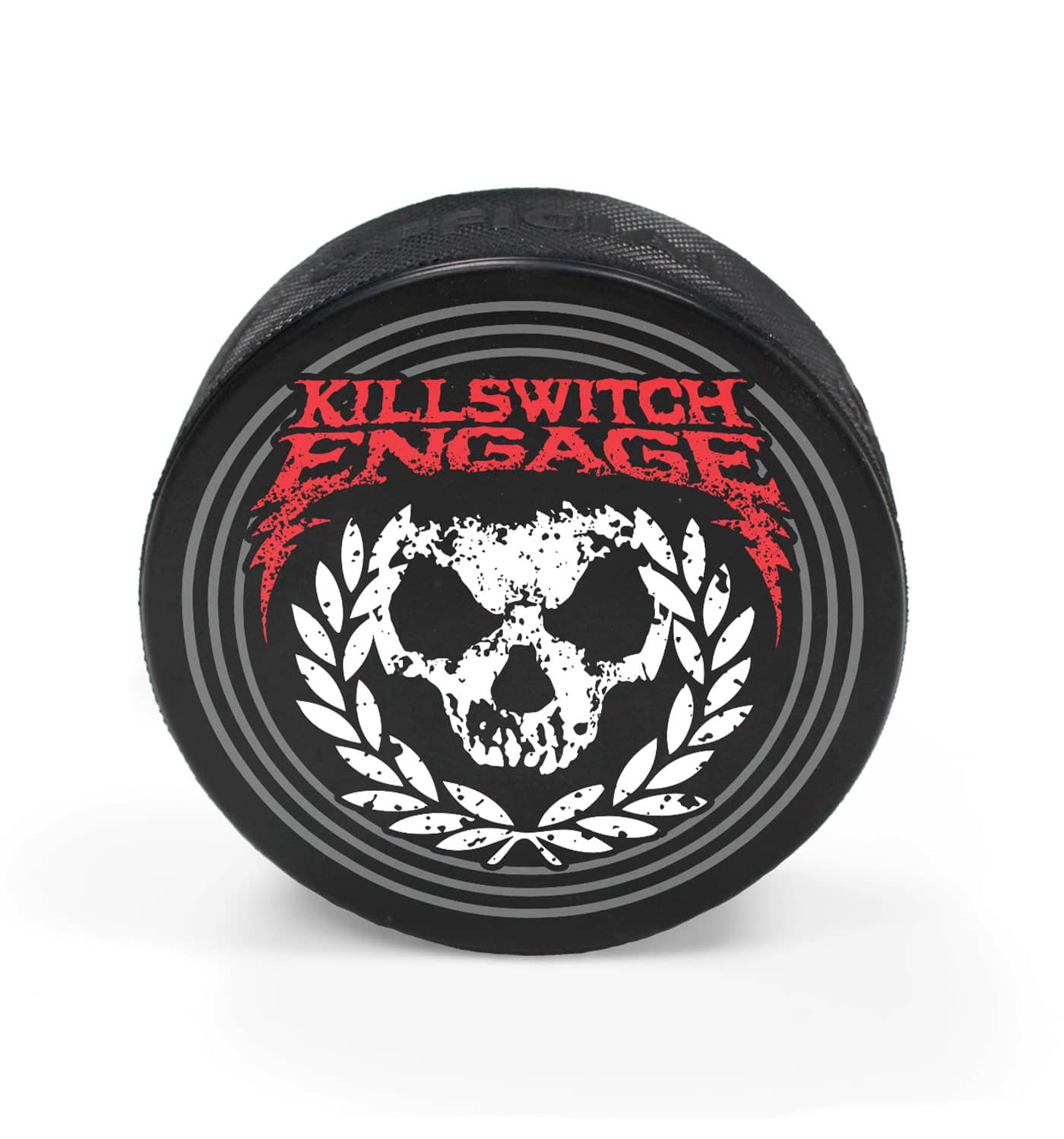 KILLSWITCH ENGAGE 'UNLEASHED' limited edition hockey puck