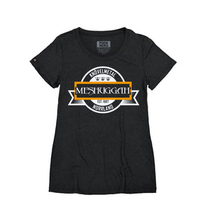 Meshuggah 'Knovelmetal' women's short sleeve hockey t-shirt in black