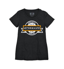 MESHUGGAH 'KNÖVELMETAL' women's short sleeve hockey t-shirt in black