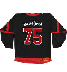 MOTÖRHEAD 'EAGLE' HOCKEY hockey jersey in black and red back view