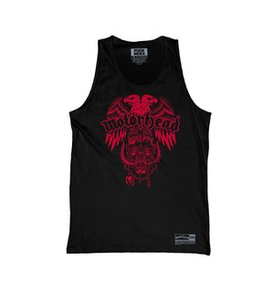 Motorhead 'Eagle' hockey tank top in black front view