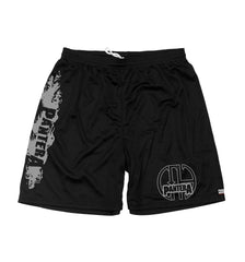 PANTERA 'GET IN THE PIT' mesh hockey shorts in black