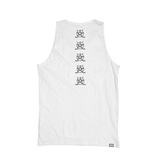 PUCK HCKY 'PENTASTICK' hockey tank in white back view